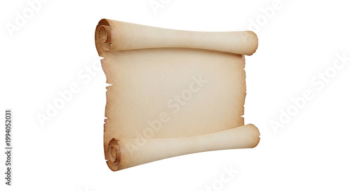 Old Parchment Scroll