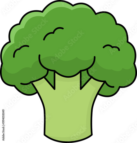 Broccoli illustration