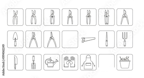 Collection of Vintage Scientific Instruments and Tools.