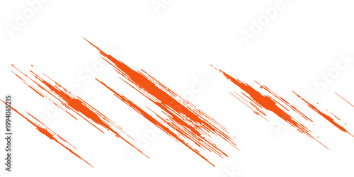 Isolated wheat ears design featuring a red watercolor splash and grunge ink splatter texture with a hand-painted liquid element on white