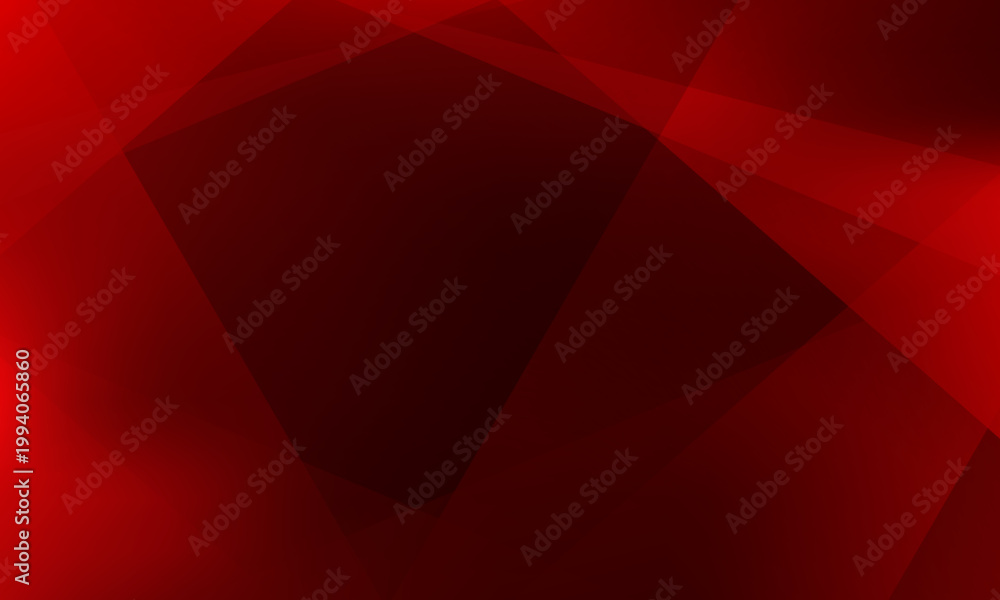 Obraz premium Dark red and black abstract geometric background with sharp overlapping shapes and gradients.