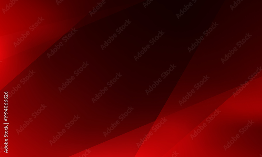 Obraz premium Dark red and black abstract geometric background with sharp overlapping shapes and gradients.