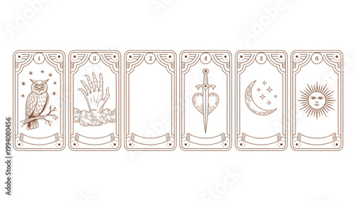 Set of illustrated icons showing various types of chemical bonds and molecular structures Vector