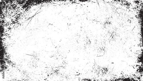 Vintage grunge background with chipped rough texture Abstract black texture with scuffs and scratch details