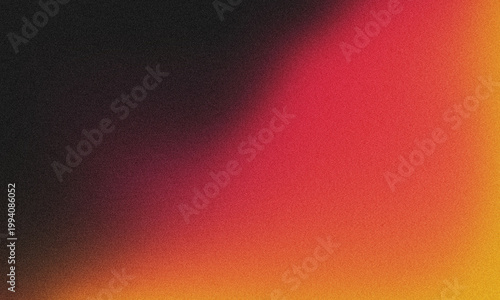 Abstract Warm Gradient Background with Red Orange Yellow Blend and Soft Blur Light for Modern Digital Design and Creative Texture