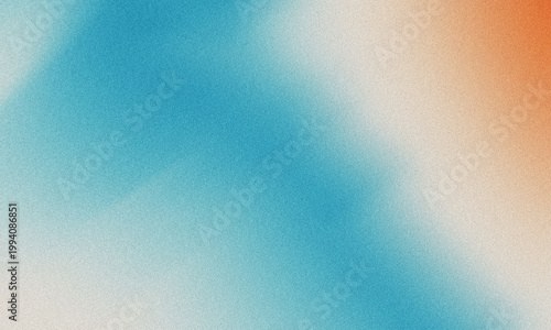 Abstract teal and orange gradient background with soft blur smooth texture modern minimal design backdrop