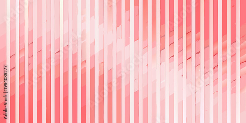 Abstract background with vertical lines in shades of pink and white