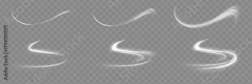 Abstract Light Spiral with Glowing Golden Lines, Dynamic Circular Movement, Twisting Energy Vortex, Glittering Shine