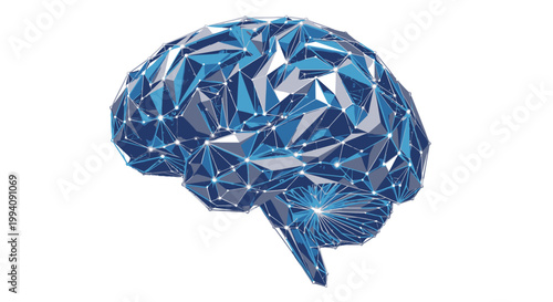 Digital Brain Network, Artificial Intelligence Concept