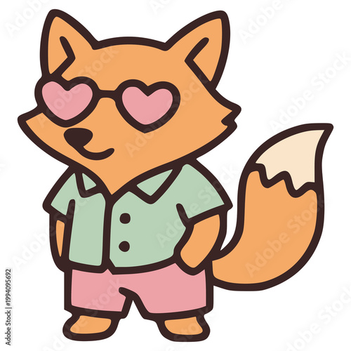 Fox Animal Illustration