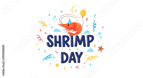 Shrimp seafood crustacean ocean creature.