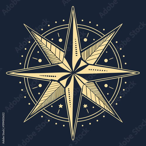 фотографія "Golden Compass of Timeless Navigation"