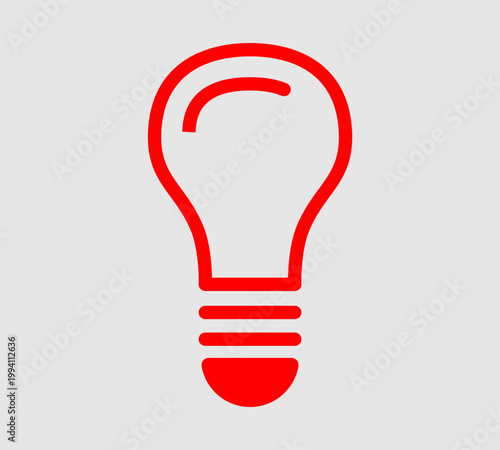 Light bulb with rays shine icon electric lamp, light, innovation, solution, creative thinking, electricity
