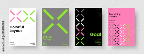 Geometric Business Presentation Template. Modern Brochure Layout. Creative Poster Design. Banner. Background. Flyer. Report. Book Cover. Catalog. Pamphlet. Portfolio. Advertising. Magazine