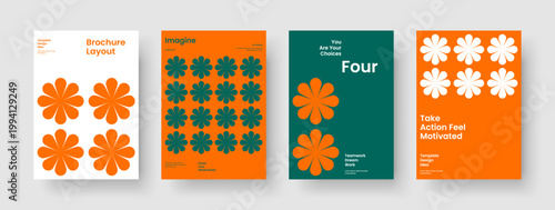 Modern Report Design. Geometric Flyer Template. Abstract Brochure Layout. Book Cover. Background. Business Presentation. Banner. Poster. Advertising. Pamphlet. Catalog. Journal. Newsletter. Leaflet