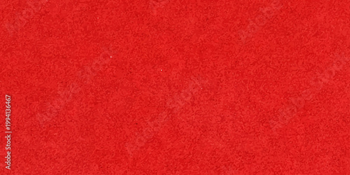 A textured red carpet background with a vintage grunge surface and rough fabric material design suitable for a Christmas backdrop or cloth textile wallpaper