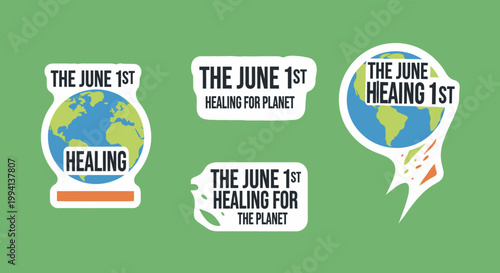 June 1st Healing for the Planet - Earth Day Awareness Campaign.