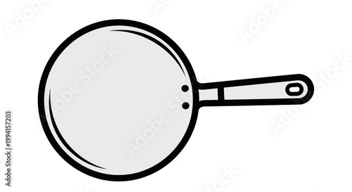 Frying Pan Kitchen Cooking Utensil.