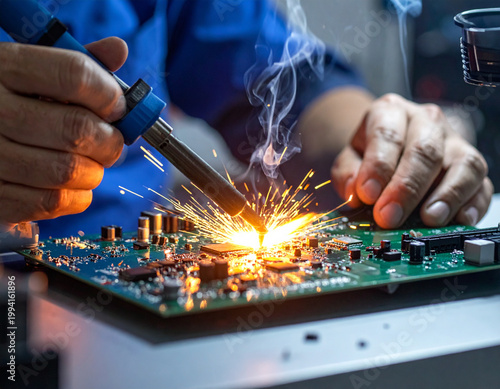 Soldering circuit board electronic repair