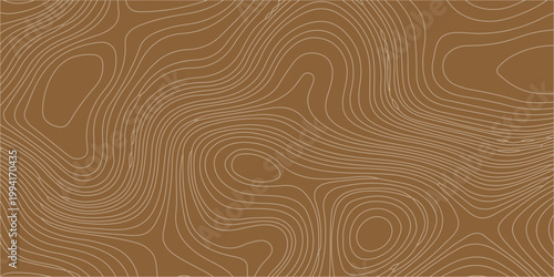 Vector illustration of a brown oak wood grain texture with a wavy sand dune pattern for a natural wooden floor or wall background design
