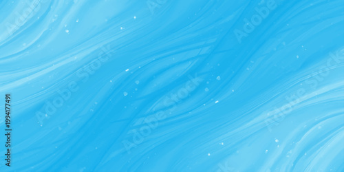 Abstract blue water surface with liquid ripples and wave patterns creates a clean nature texture for an ocean or pool background