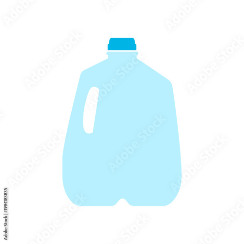 Large plastic water bottle container.