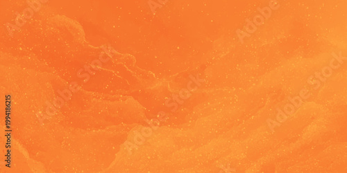 An aged orange abstract background featuring a rough grunge wall texture with vintage paint patterns on a weathered cement surface design