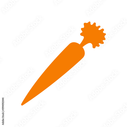 Orange carrot vegetable root food.