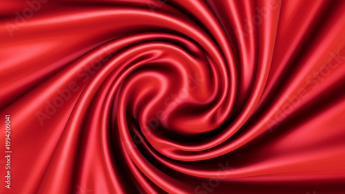 Red Fabric or Red Silk cloth