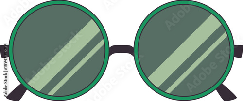 Round Party Glasses