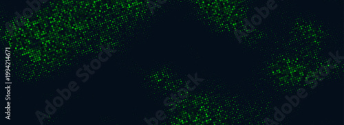 Konstfotografi Innovative blockchain design with bright crypto symbols and a dynamic big data visualization theme