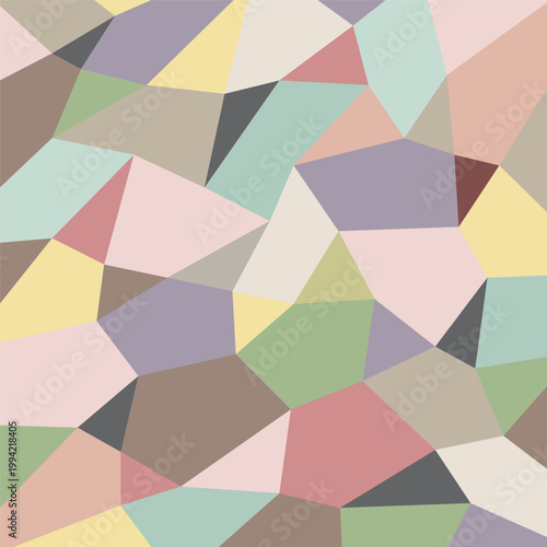 colorful vintage polygon background