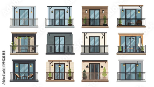 Balcony Designs Modern and Traditional Residential Architectural Elements