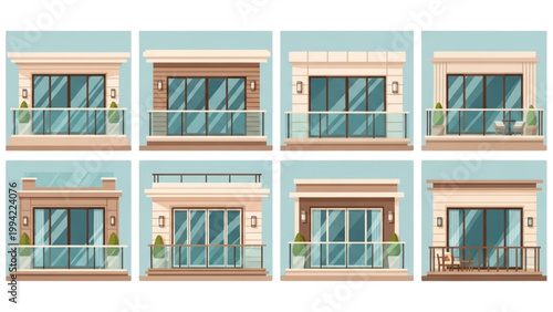 Balcony Designs A Collection of Modern and Classic Exterior Views