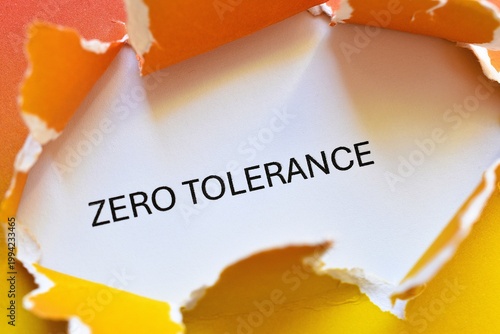 zero tolerance 