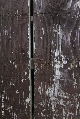 古い板壁の模様