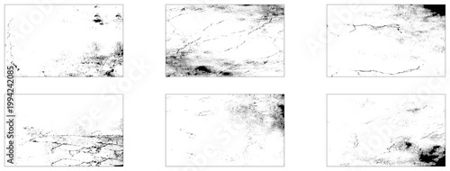 Set of rustic distressed texture for creative photo editing