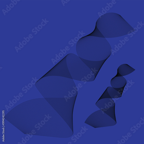 abstract background with blue stars