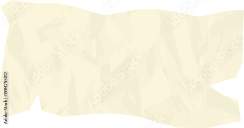 Crumpled Off-White Paper Texture