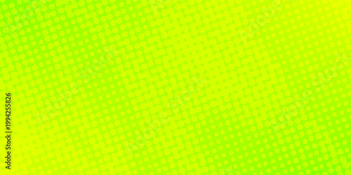 Abstract neon yellow green halftone background with vibrant dotted gradient texture, modern vector design for energetic digital, print, and creative projects