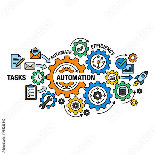 Gear System for Task Automation and Efficiency