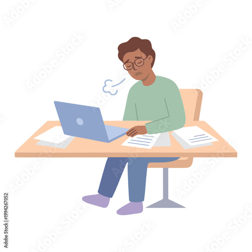 A girl imagines her friends on a sunny beach vacation while feeling left out.