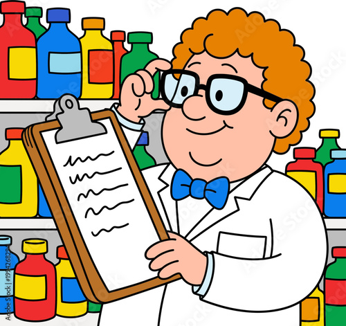 Pharmacy Service Illustration