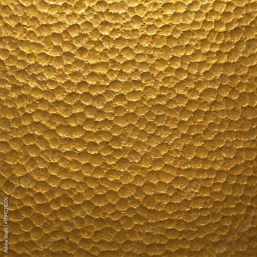 Seamless Hammered Brass Metal Texture Background, High Resolution Gold Surface Pattern