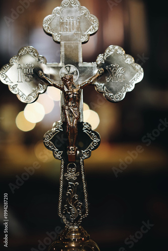 cross on the ceiling