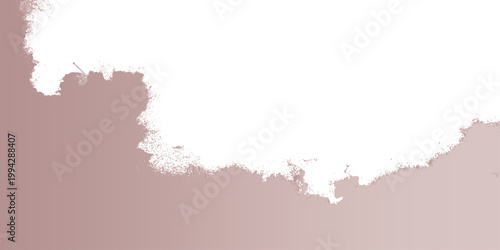 Abstract grunge vector illustration featuring a pink ink splash and black paint splatter pattern on a dirty paper texture design with a decorative border frame