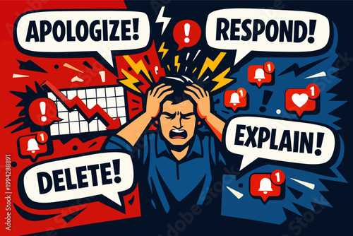 Person feeling overwhelmed by social media pressure and cancel culture demands