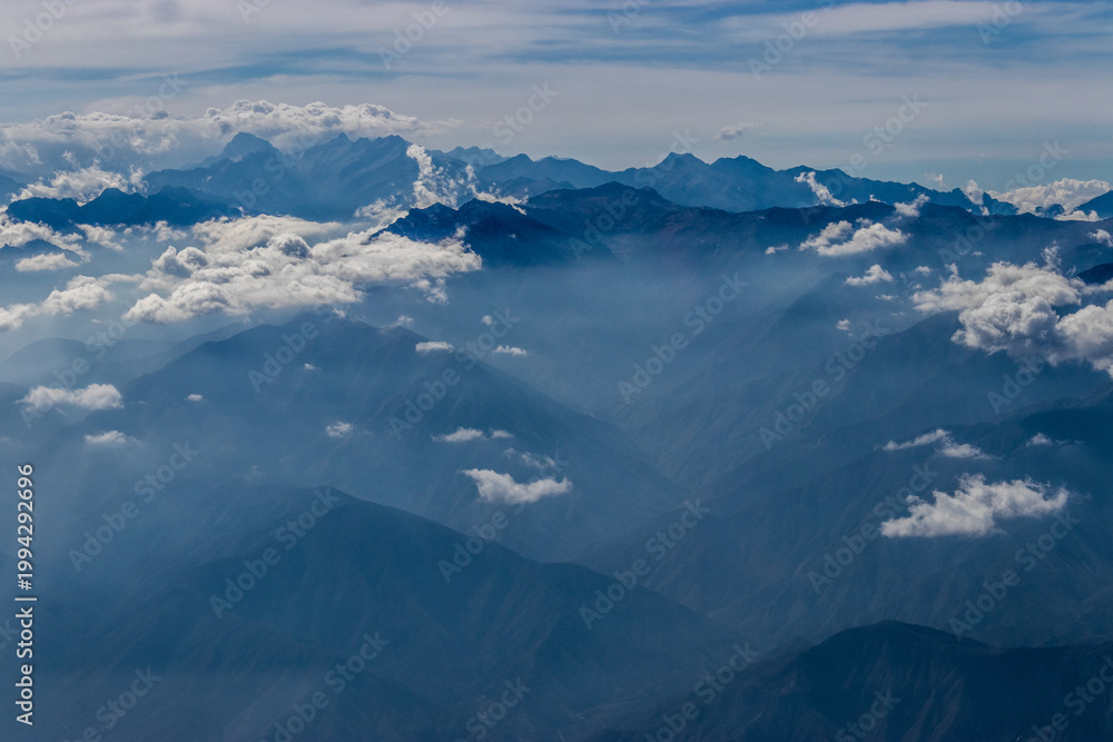Fototapeta premium Skyline of Sierra Nevada de Santa Marta range, Colombia