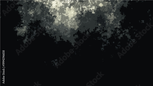 Vector Abstract grunge textures with monochromatic style. This design style could represent darkness, clouds and other concepts with special artistic impression.