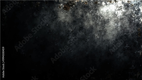 Abstract grunge textured background with dark atmosphere and a mysterious pattern creating a rough, weathered aesthetic.